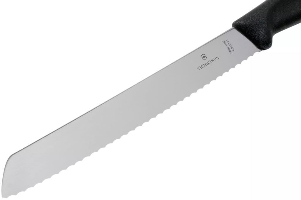 Victorinox Swiss Classic 17cm Ekmek Bıçağı Siyah 6.8633.21B 