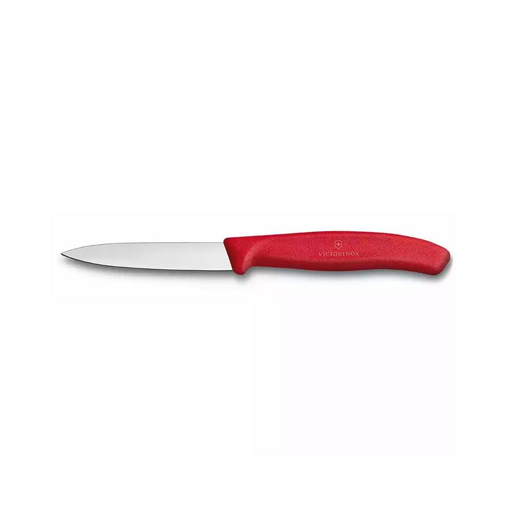 Victorinox SwissClassic 8cm Düz Soyma Bıçağı Kırmızı 6.7601
