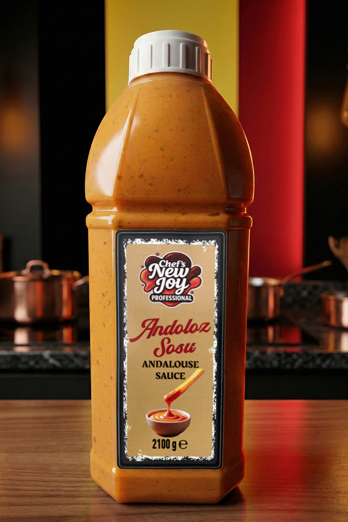 Andoloz Sosu 2100 gr Sauce Andalouse
