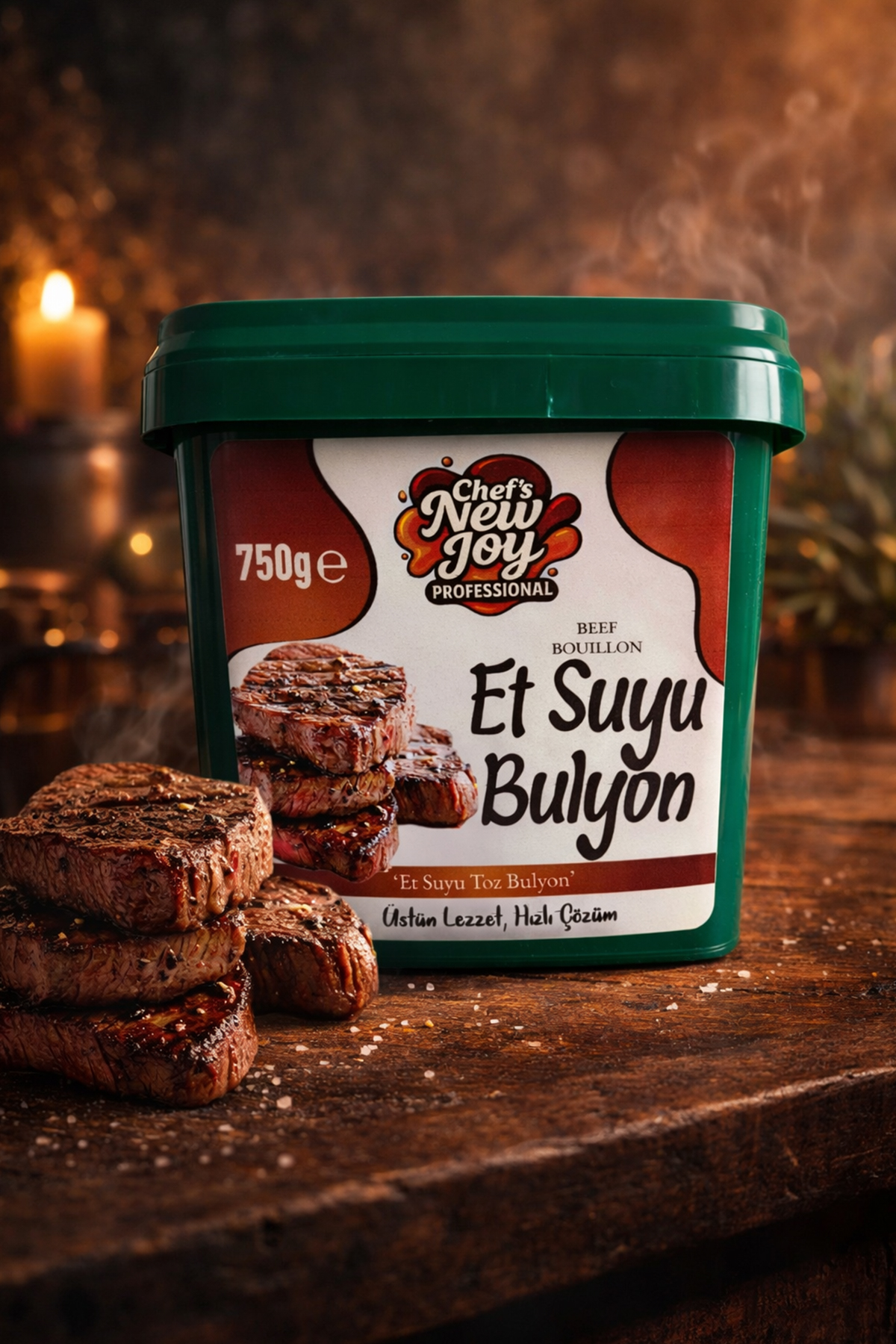 Et Suyu Bulyon 750 gr Et Bulyon Toz Bulyon