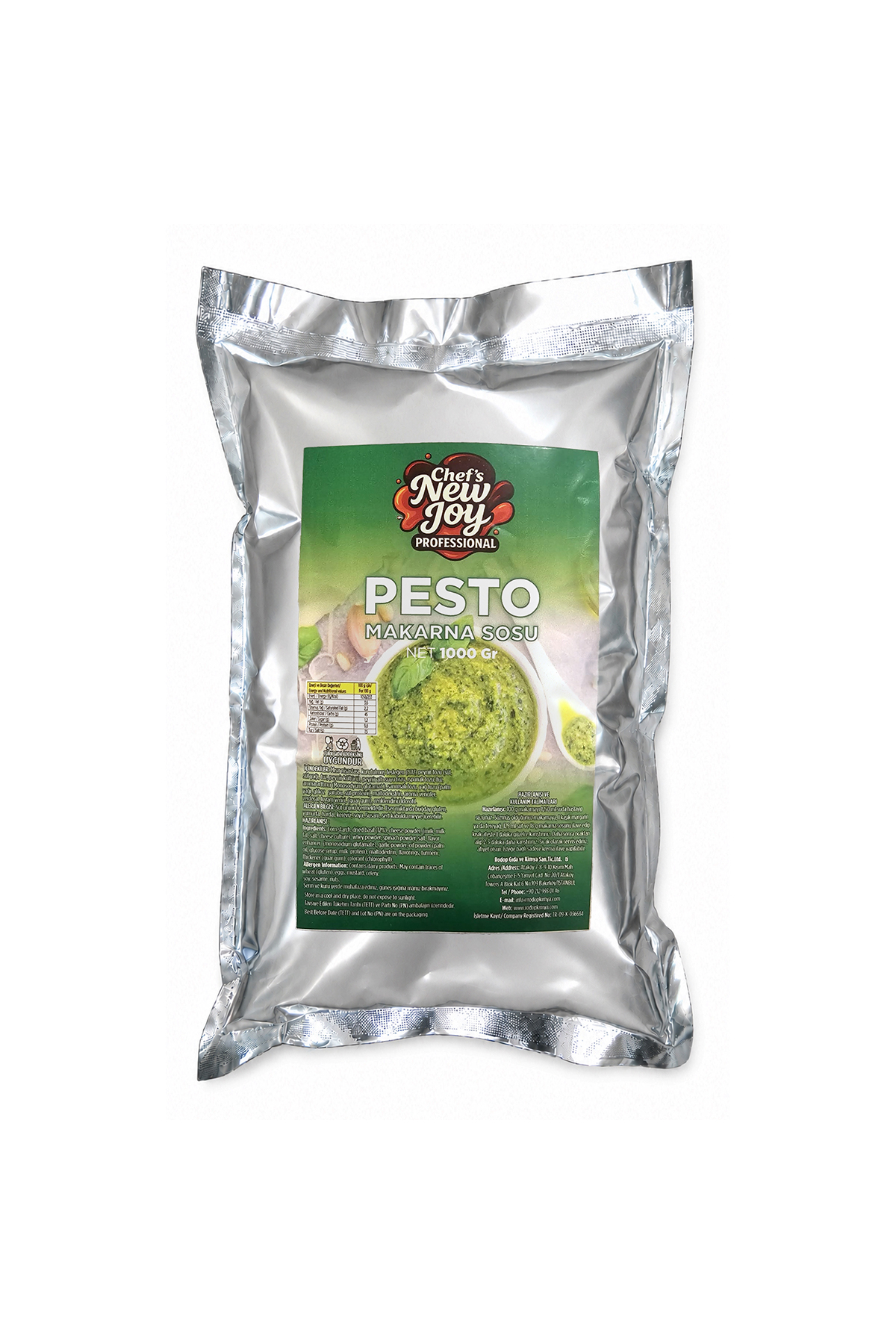 Pesto Makarna Sosu Toz 1000 gr