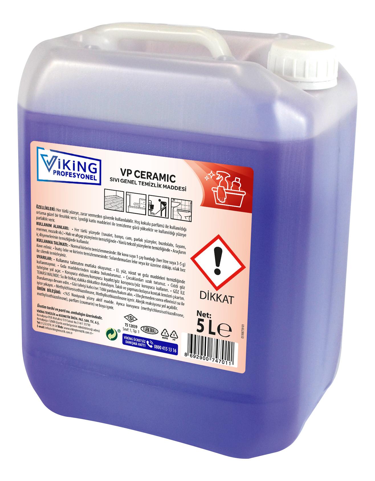 Viking Vp Ceramıc Sıvı Genel Temizlik Maddesi Kıvamlı