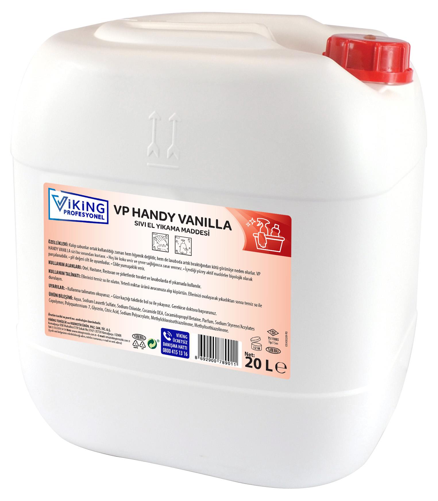 Viking Vp Handy Vanılla Sıvı El Temizleme Maddesi 20 L