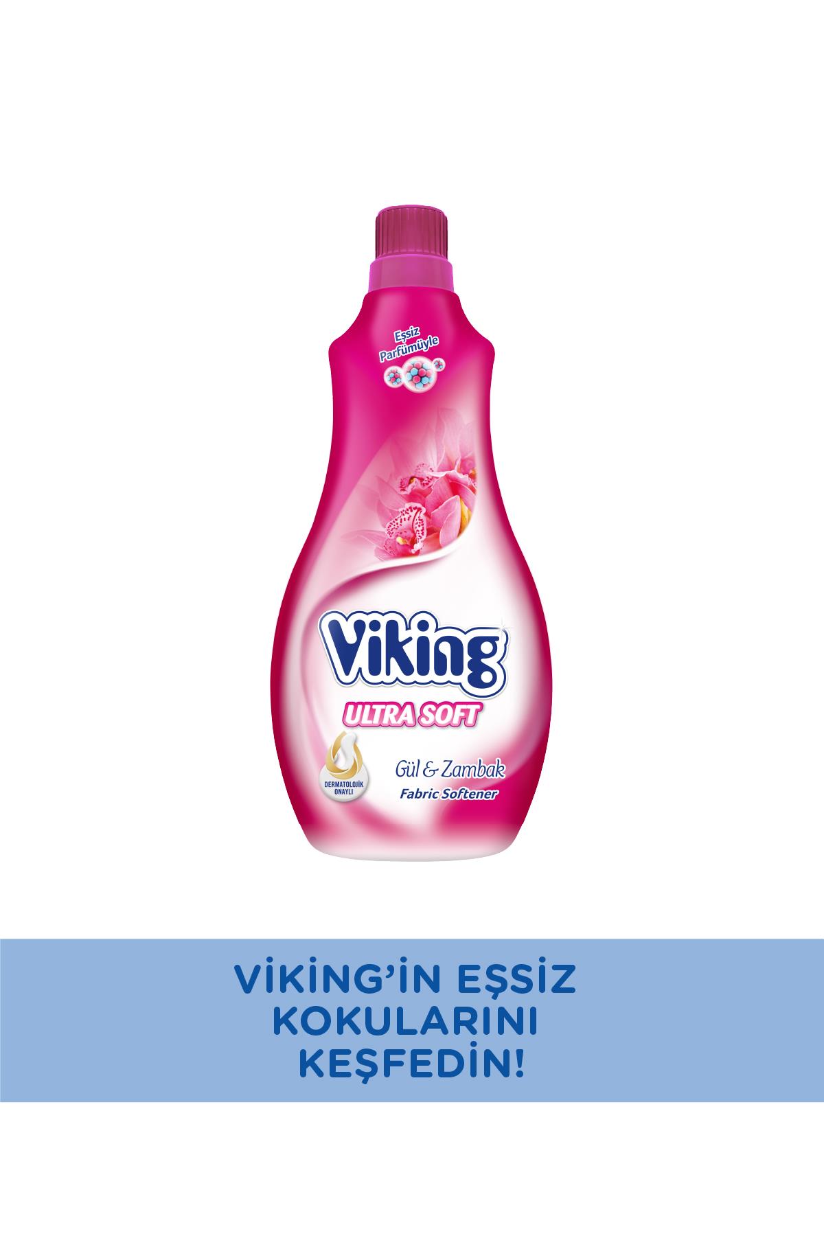 Viking Yumuşatıcı Soft Gül&Zambak