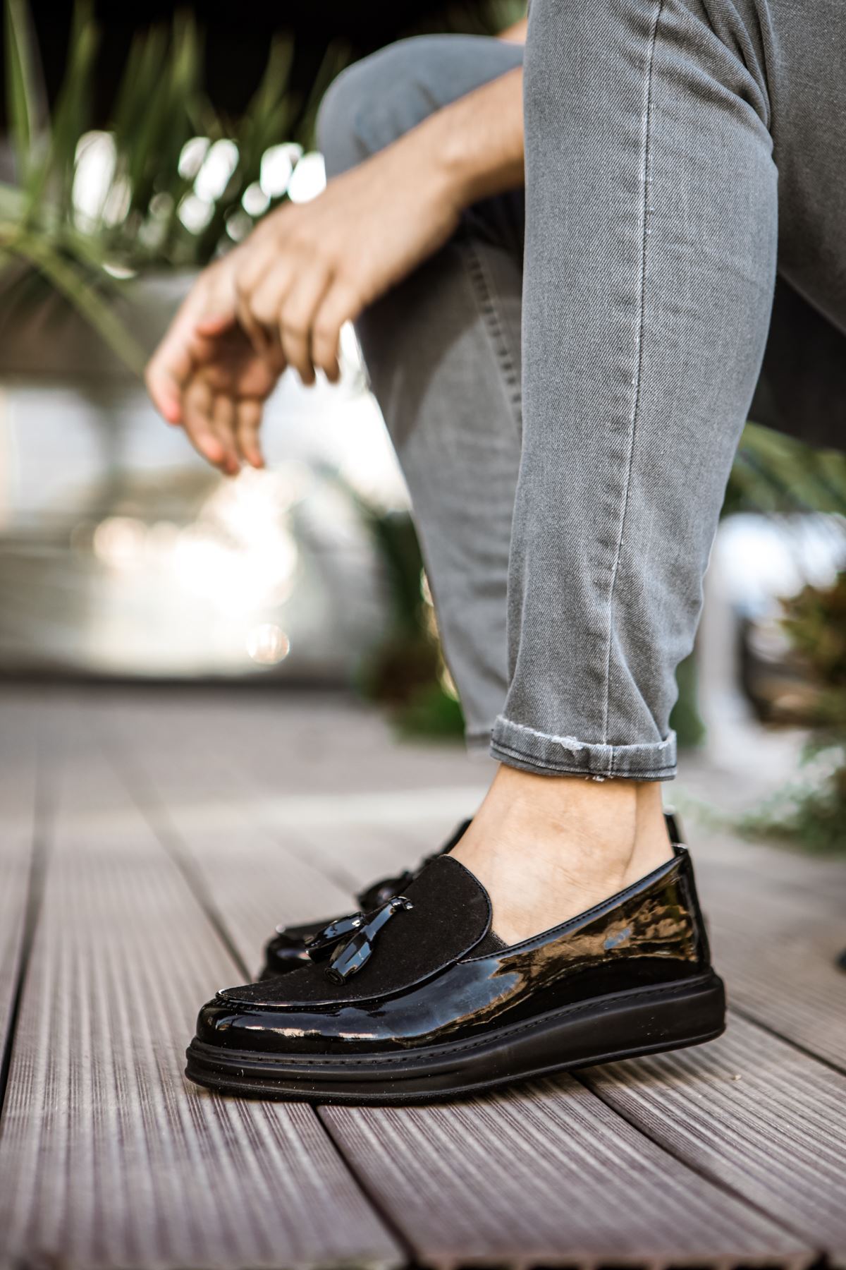 MN002 - RST Loafer Verniciata Erkek Ayakkabı