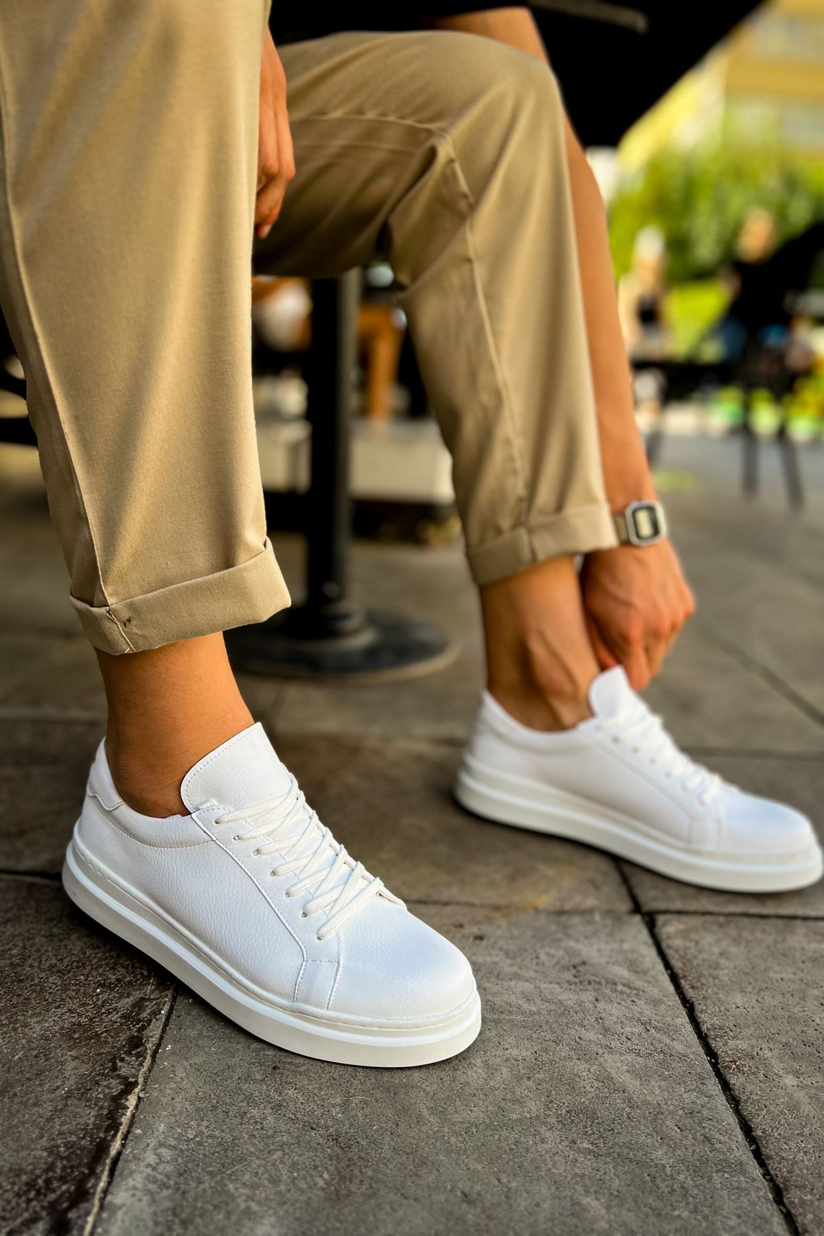 MN979 - Santoni CRT Spor Erkek Ayakkabı