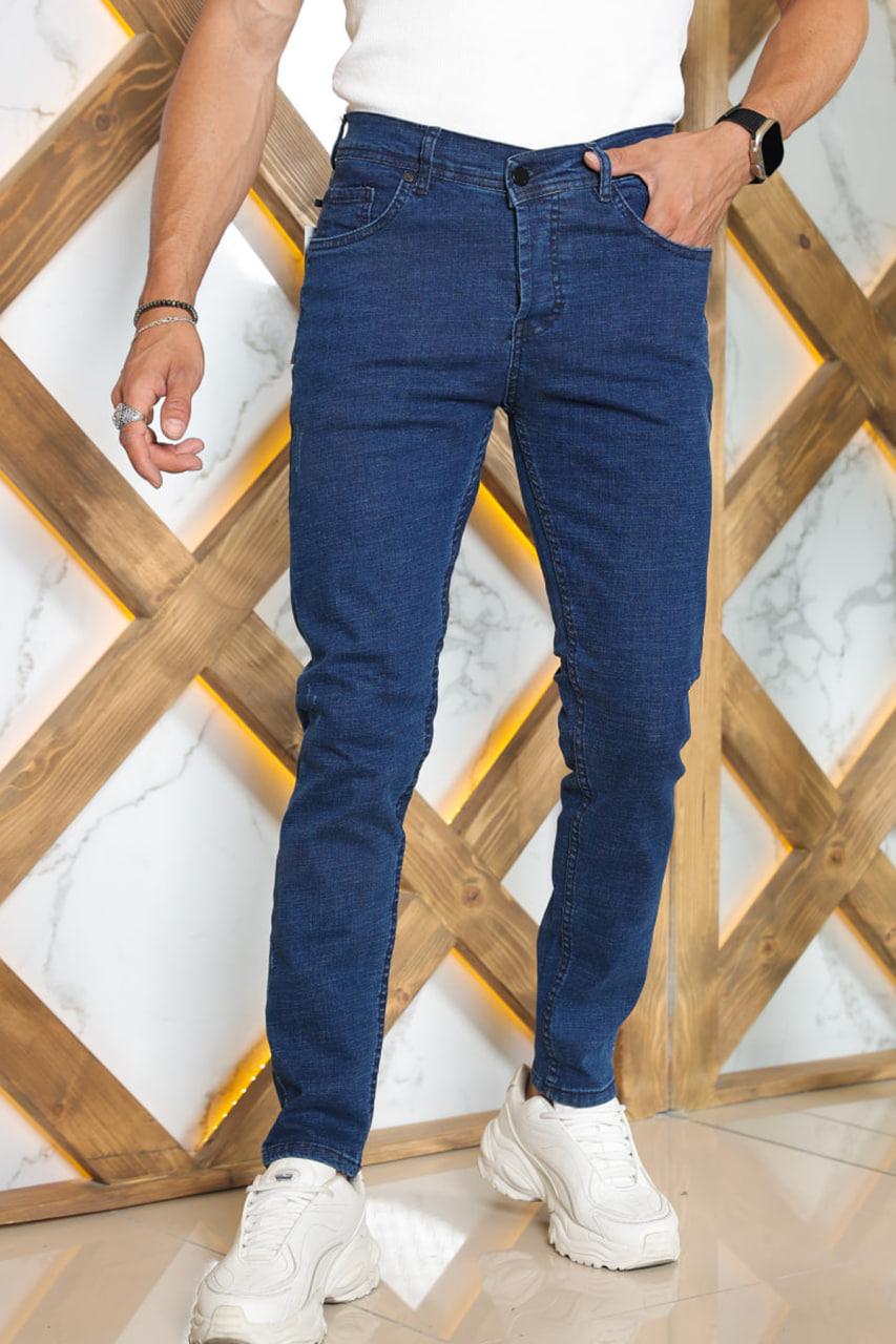 Slim Fit Men Jeans kod 2002 - denim blue/jean blue