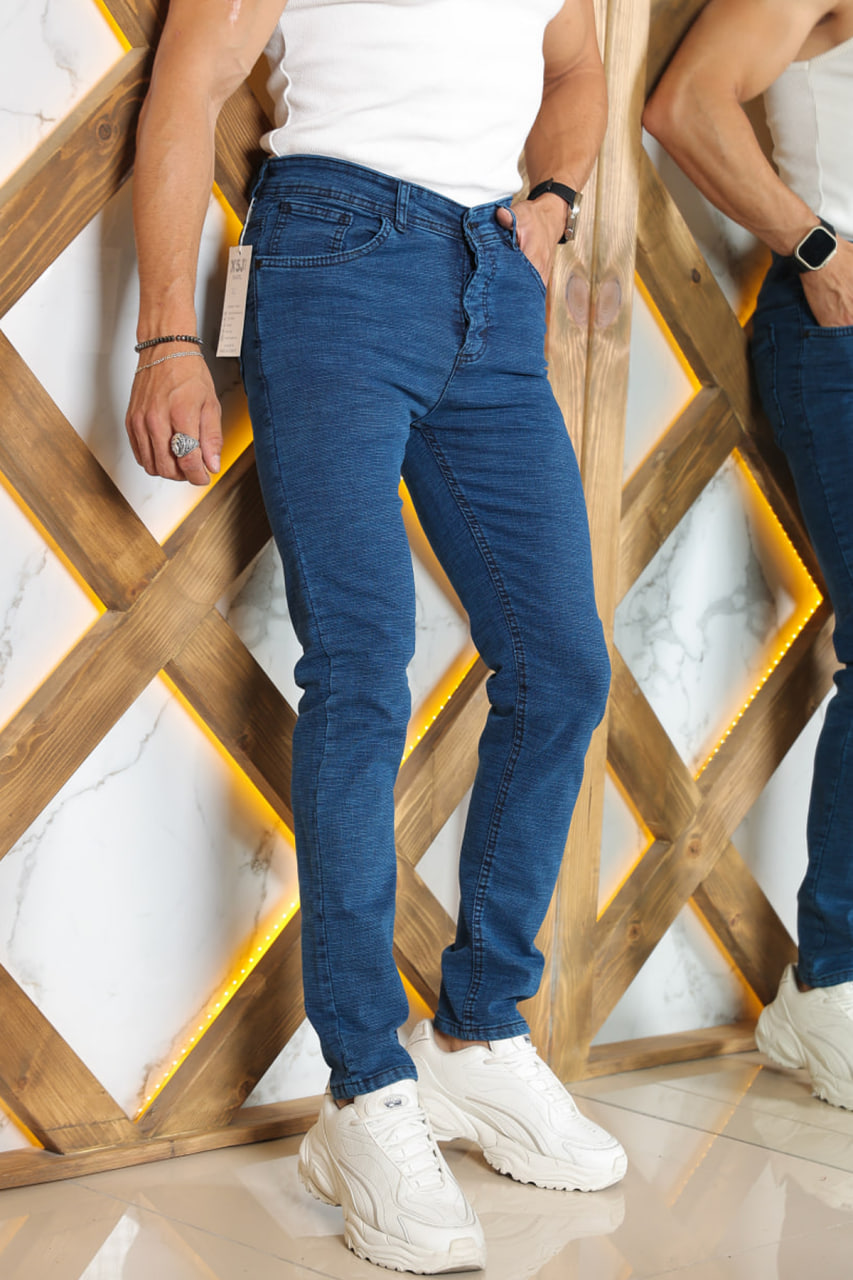 Slim Fit Men Jeans kod 2003 - denim blue/jean blue