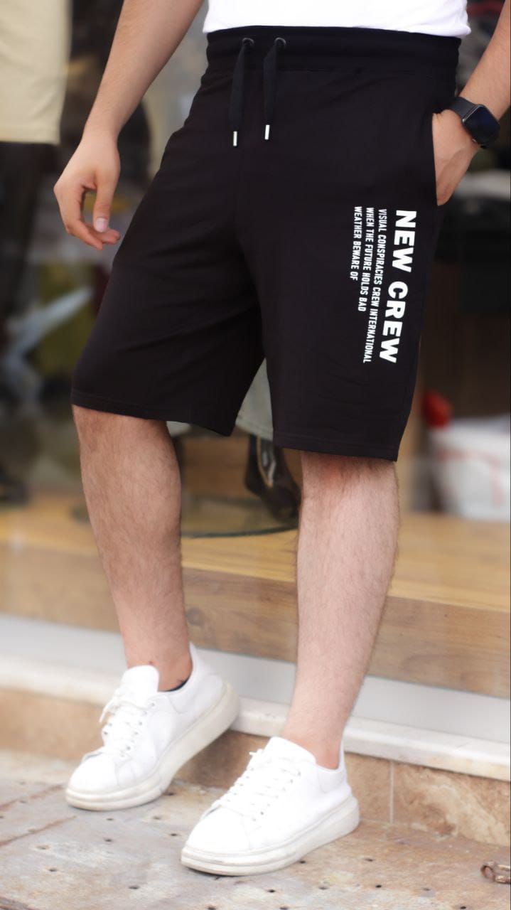 Mens Modern Sports Shorts - Product Code: 2201 - black