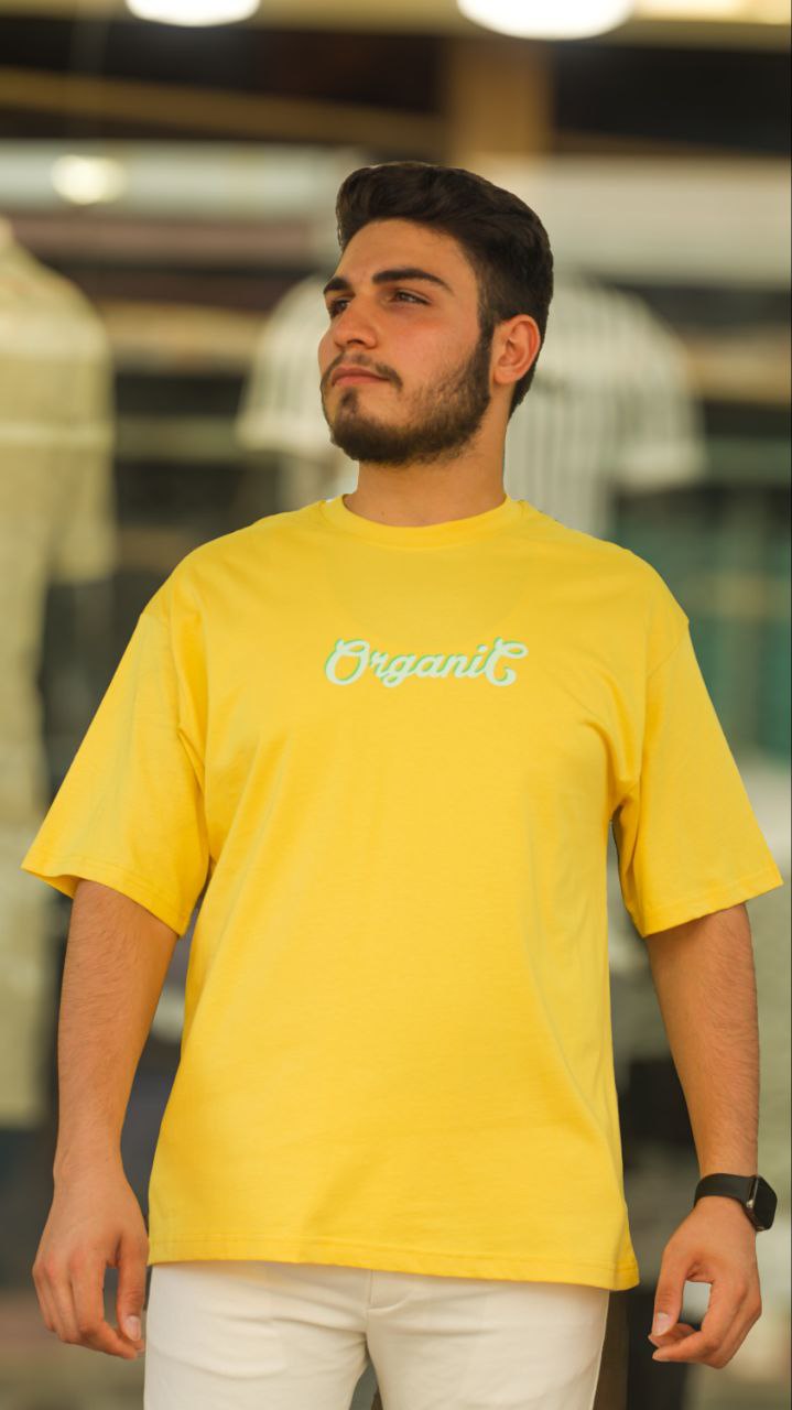 Mens T-Shirt - Modern and Comfortable Design Code 2302  - yellow