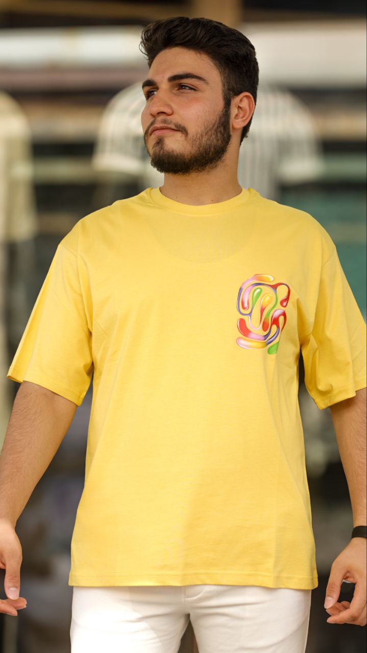 Mens T-Shirt Code 2304 - yellow