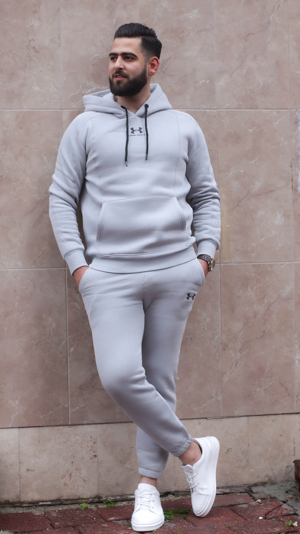 Mens Stylish Sportswear Set - Code 2210 - gray