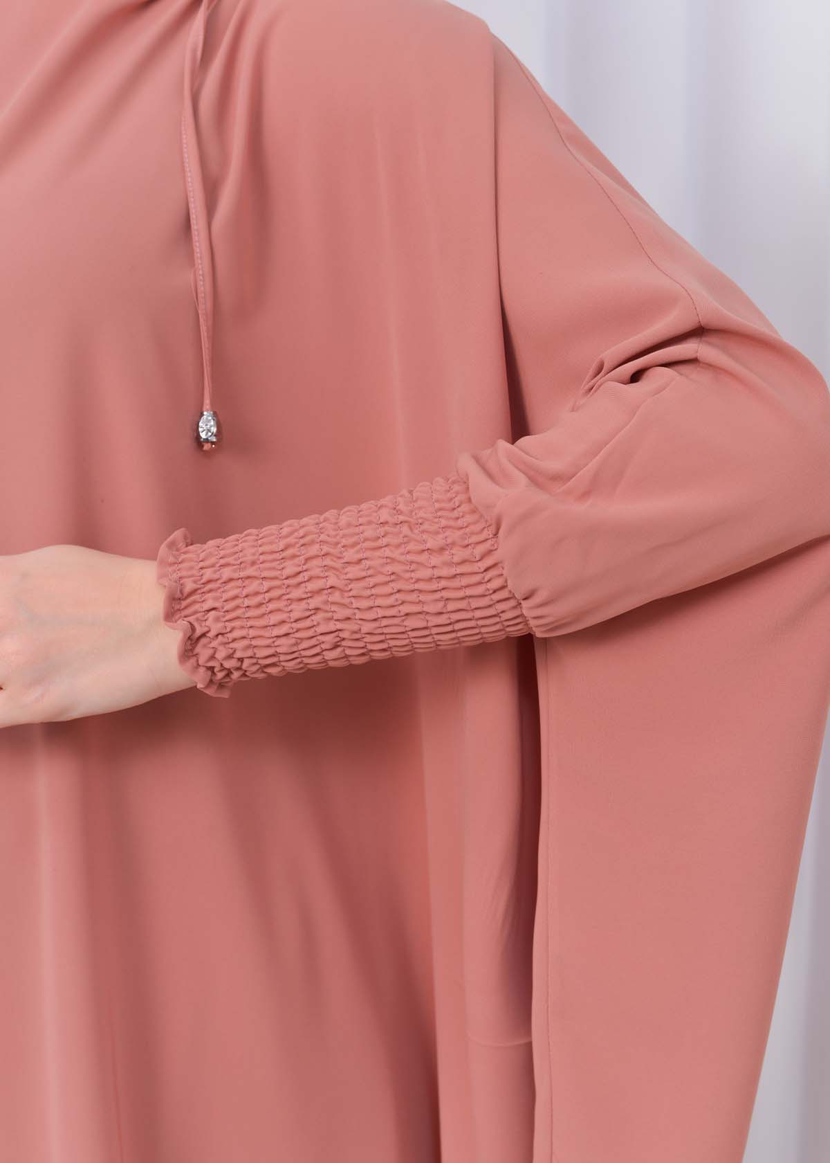 Muslim Hijab Dresses For Women -Standard Size Hooded Veiled Sheet 824 somon