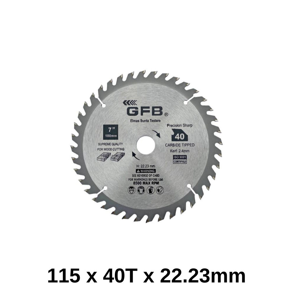 115X40T 22,23 Mm Sunta Elmas Testere (2370)