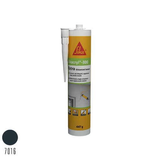 Abc Extra 300 Silikonize Mastik Antrasit Gri