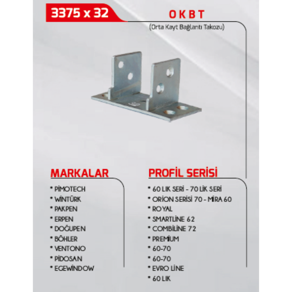 3As Orta Kayıt Takozu 33/7532