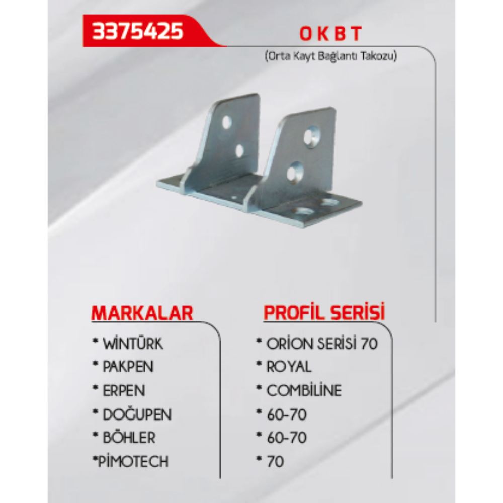 3As Orta Kayıt Takozu 33/75425