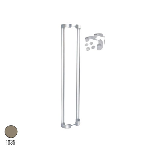 AÇILI AKBANK KOL 250 CM BORU TAKIM  BRONZ