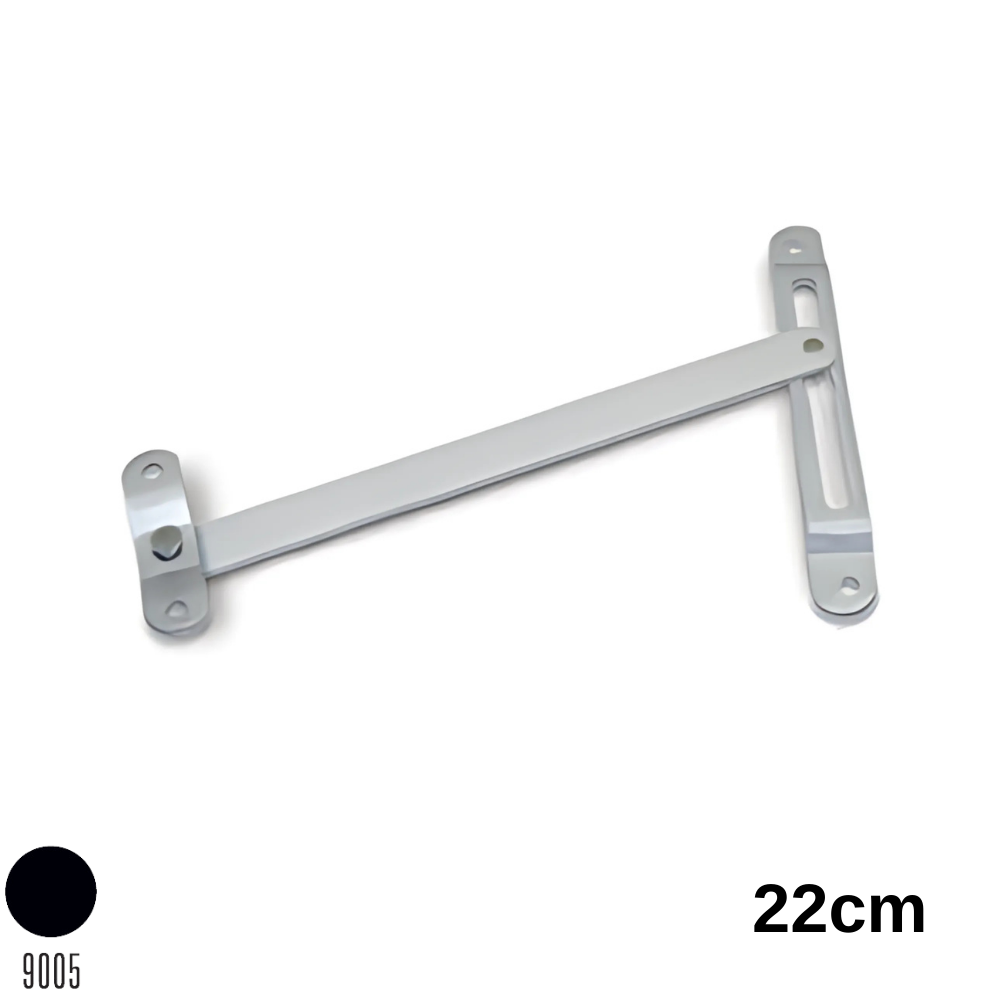 Aldoks Vasistas Makas 22 Cm Siyah