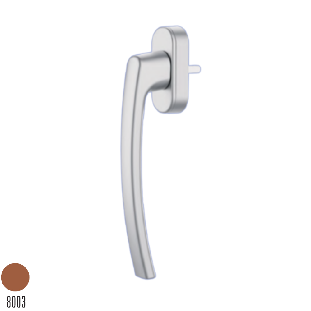 Alüminyum Mega Milano Akustik Sürme Kol Altın Meşe