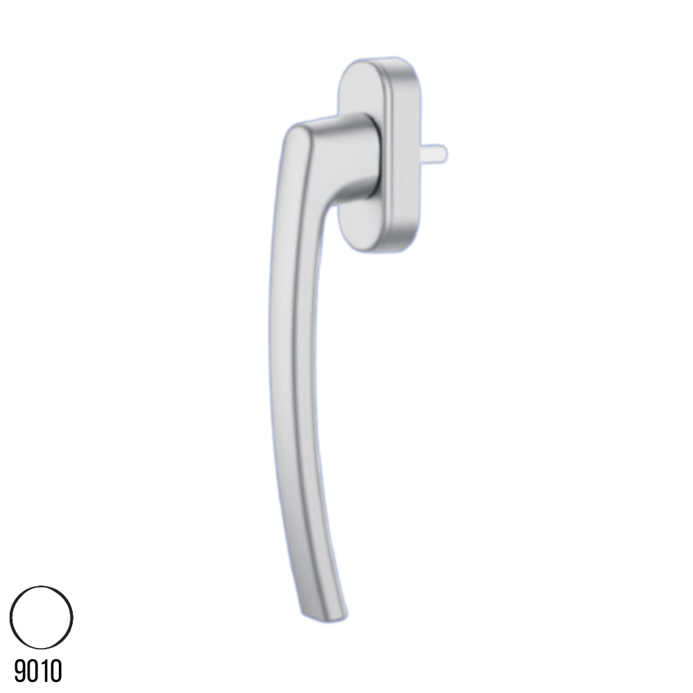 Alüminyum Mega Milano Akustik Sürme Kol Beyaz