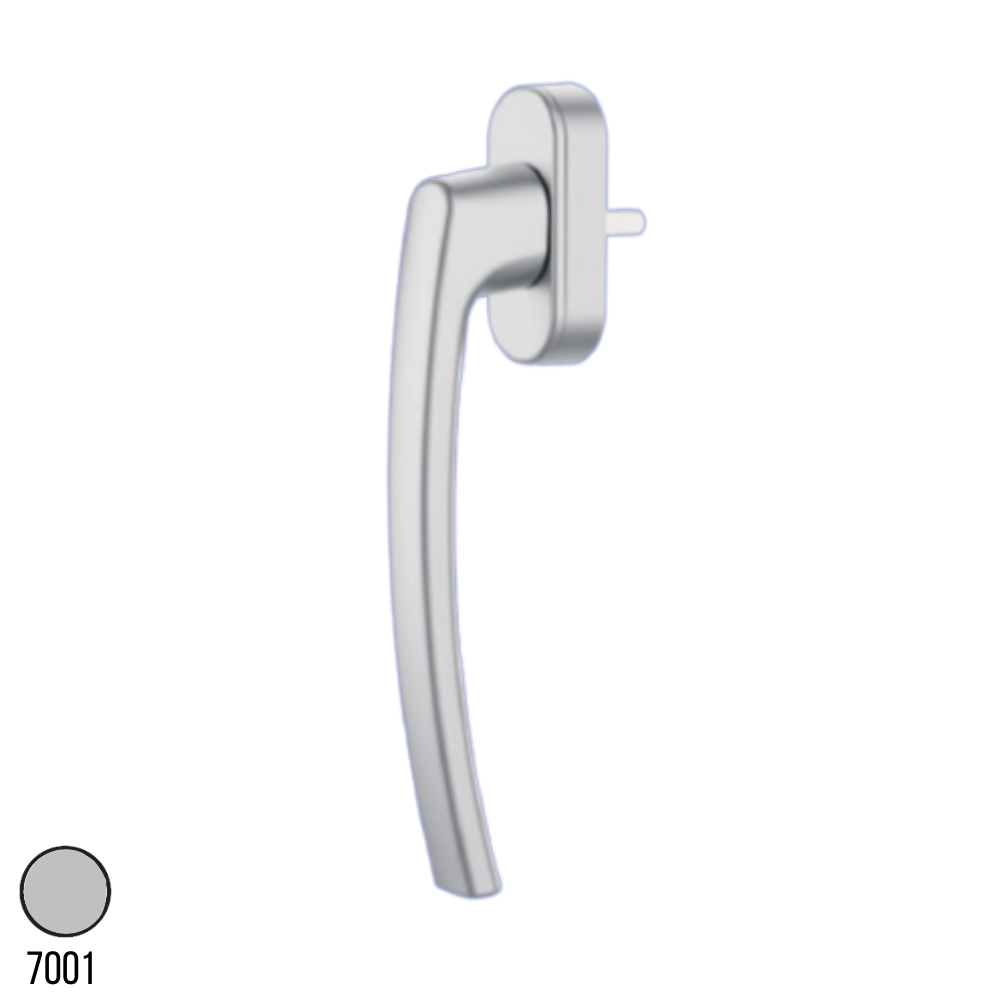 Alüminyum Mega Milano Akustik Sürme Kol Eloksal