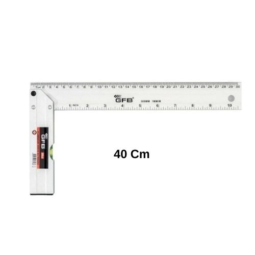 Alüminyum Gönye Su Terazisi 40 Cm (5552)