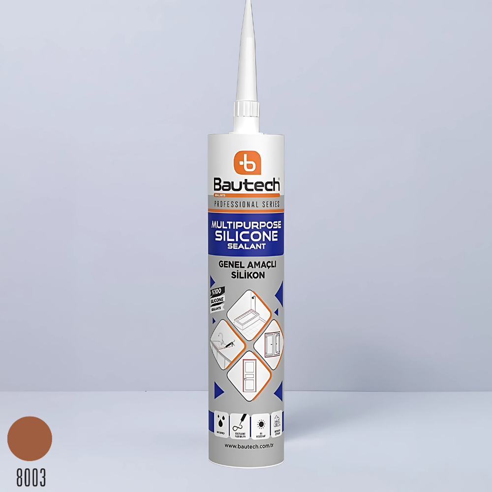 Bautech Silikon 280 Gr Altın Meşe