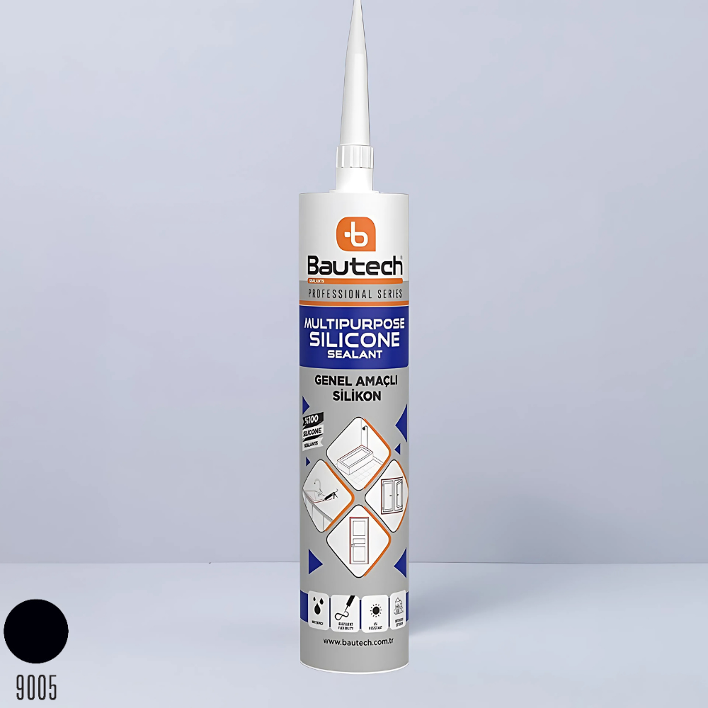 Bautech Silikon 280 Gr Siyah