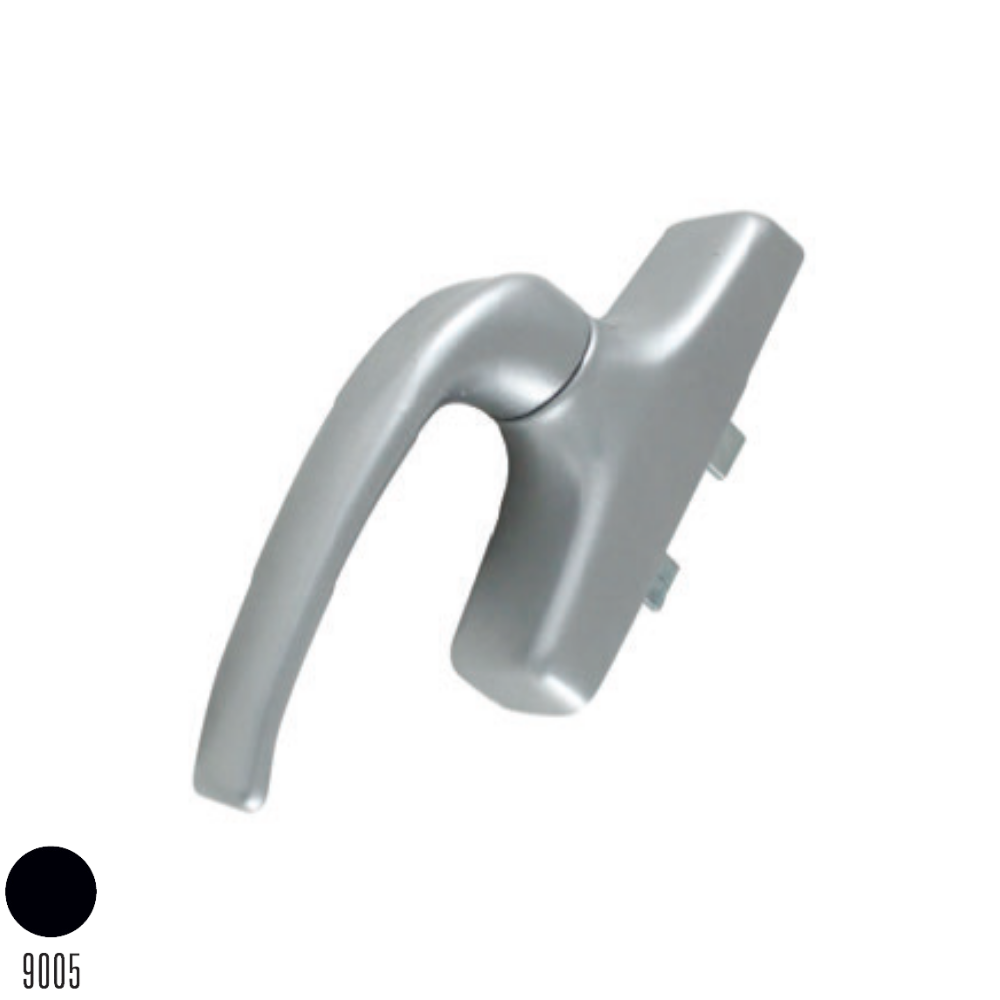 Eksenel Kol Olimpos Çift Dilli Siyah