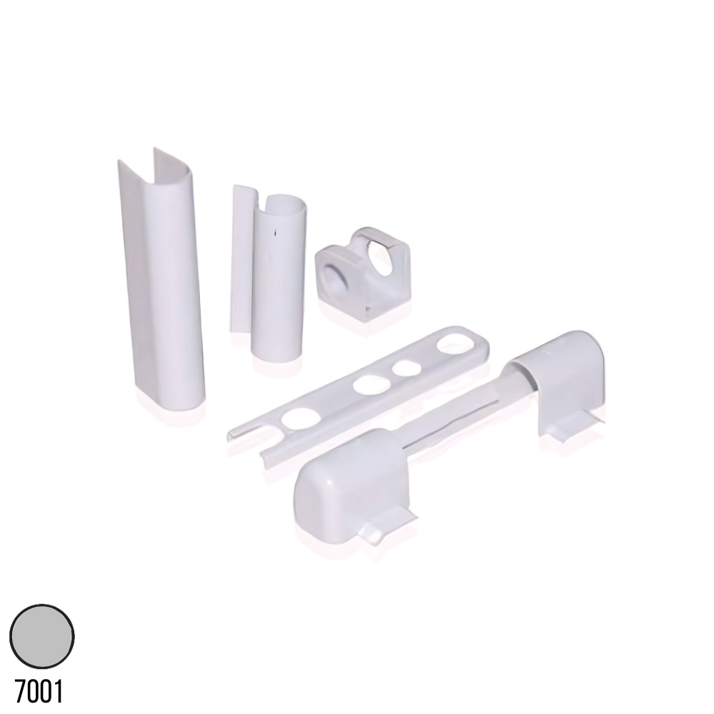 Endow Plus Pls.Kapak Takımı Gümüş