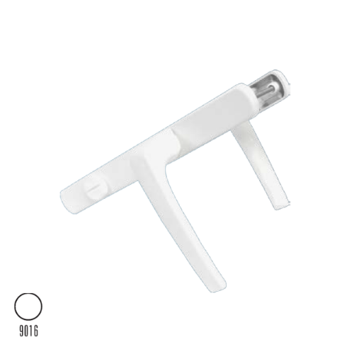 Endow Wc Kapı Kolu Yaylı Beyaz 25/90