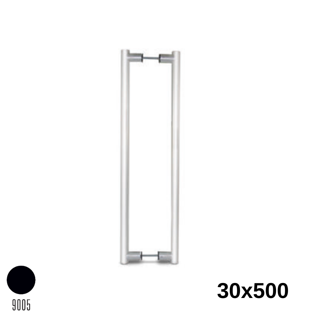 H Kol 30X500 Mm Siyah