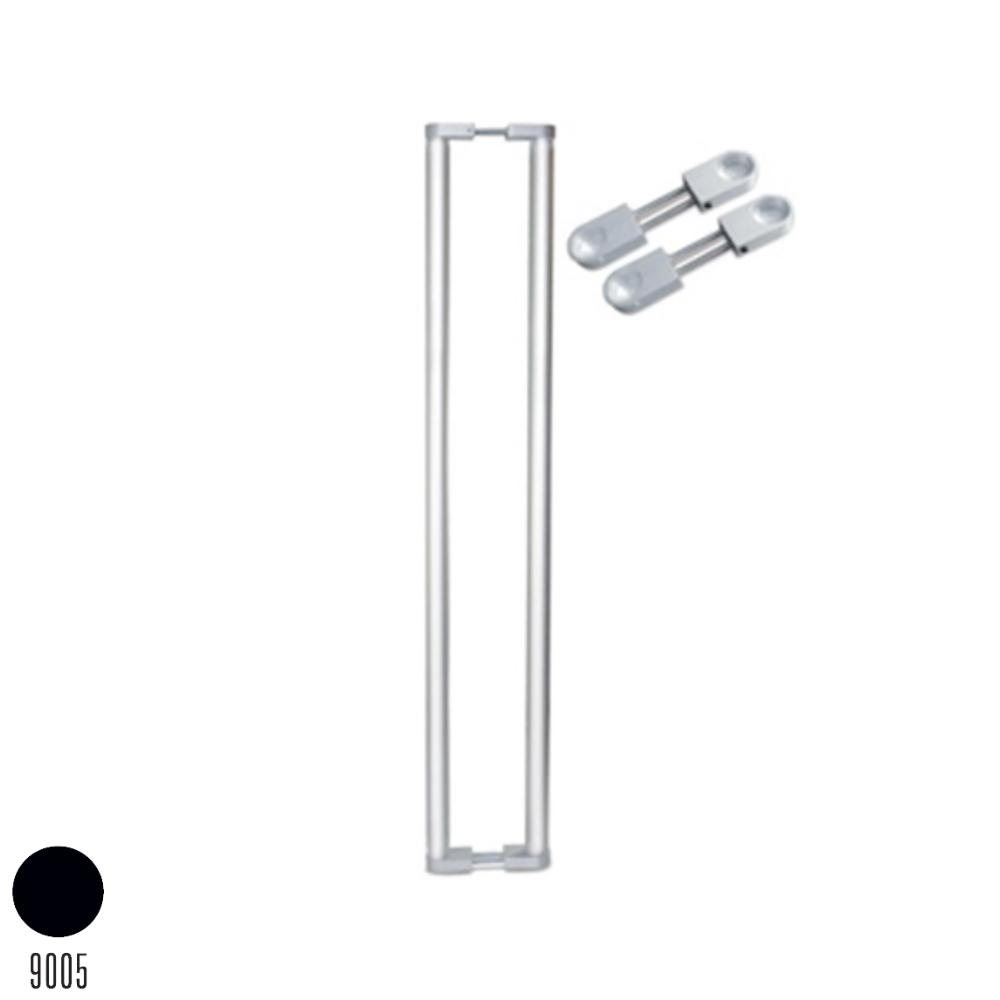 Havuz Tipi Akbank Kol 250 Cm Boru Takım  Siyah