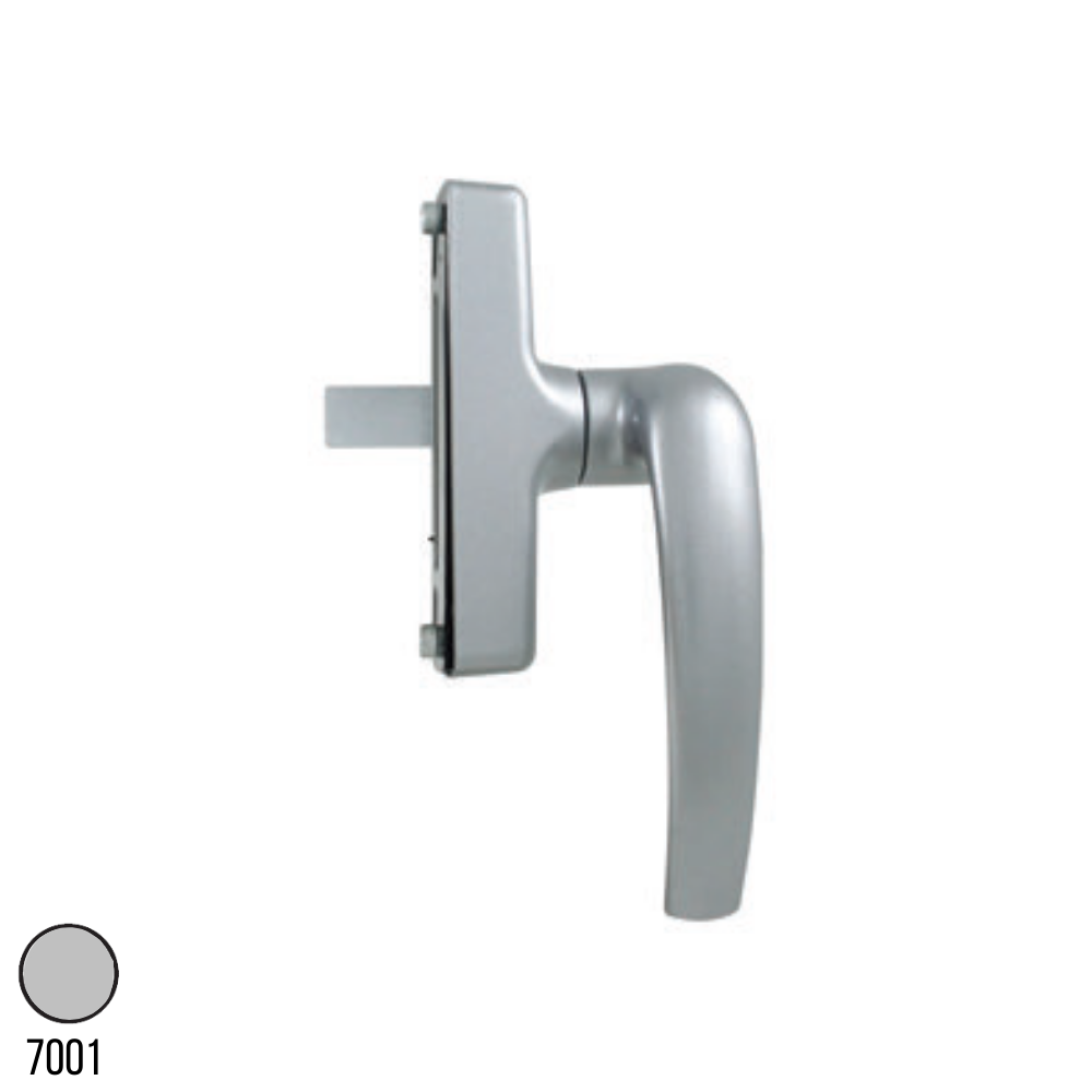 Kıvrık Cephe Kolu Çatallı Tek Dilli  Eloksal