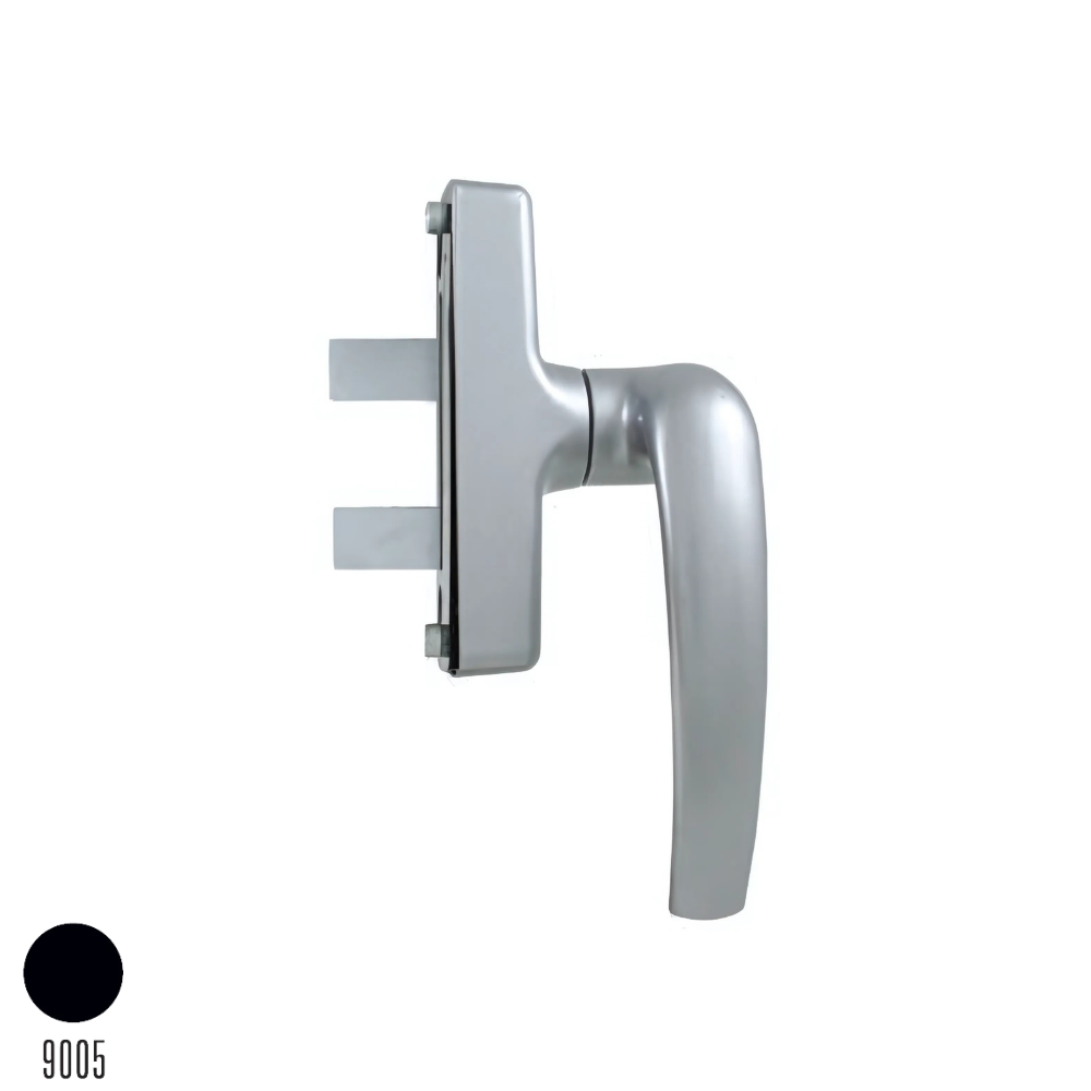 Kıvrık Cephe Kolu Olimpos Siyah