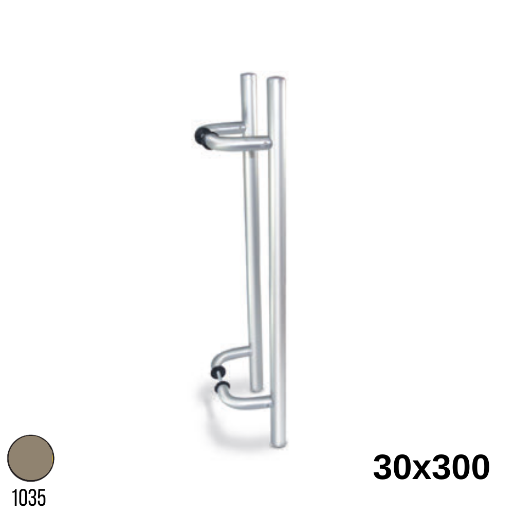 Köşeli H Kol 30X300 Mm Bronz