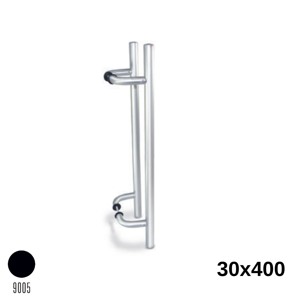 Köşeli H Kol 30X400 Mm Siyah