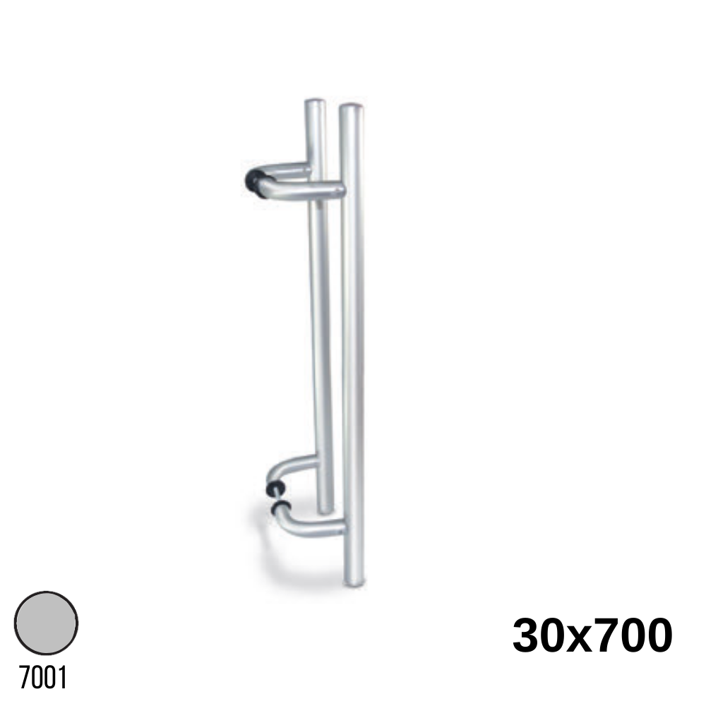 Köşeli H Kol 30X700 Mm Eloksal