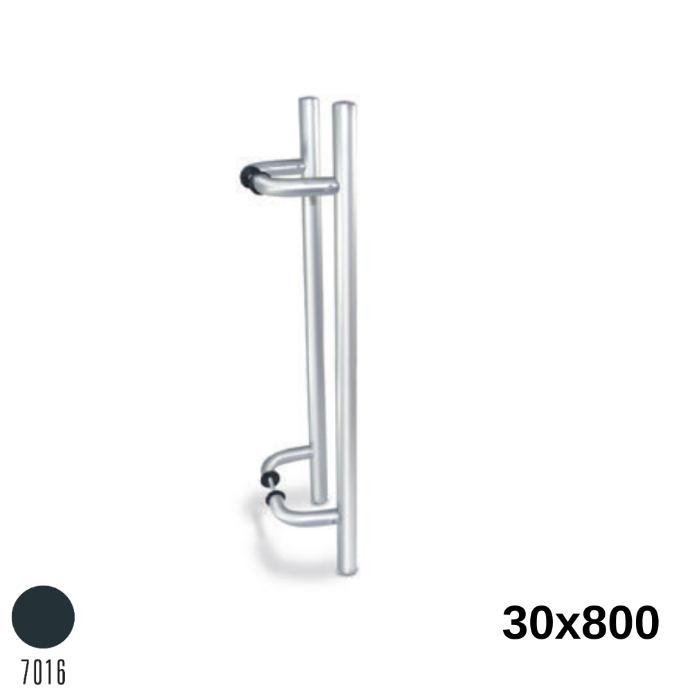 Köşeli H Kol 30X800 Mm Ant.Gri