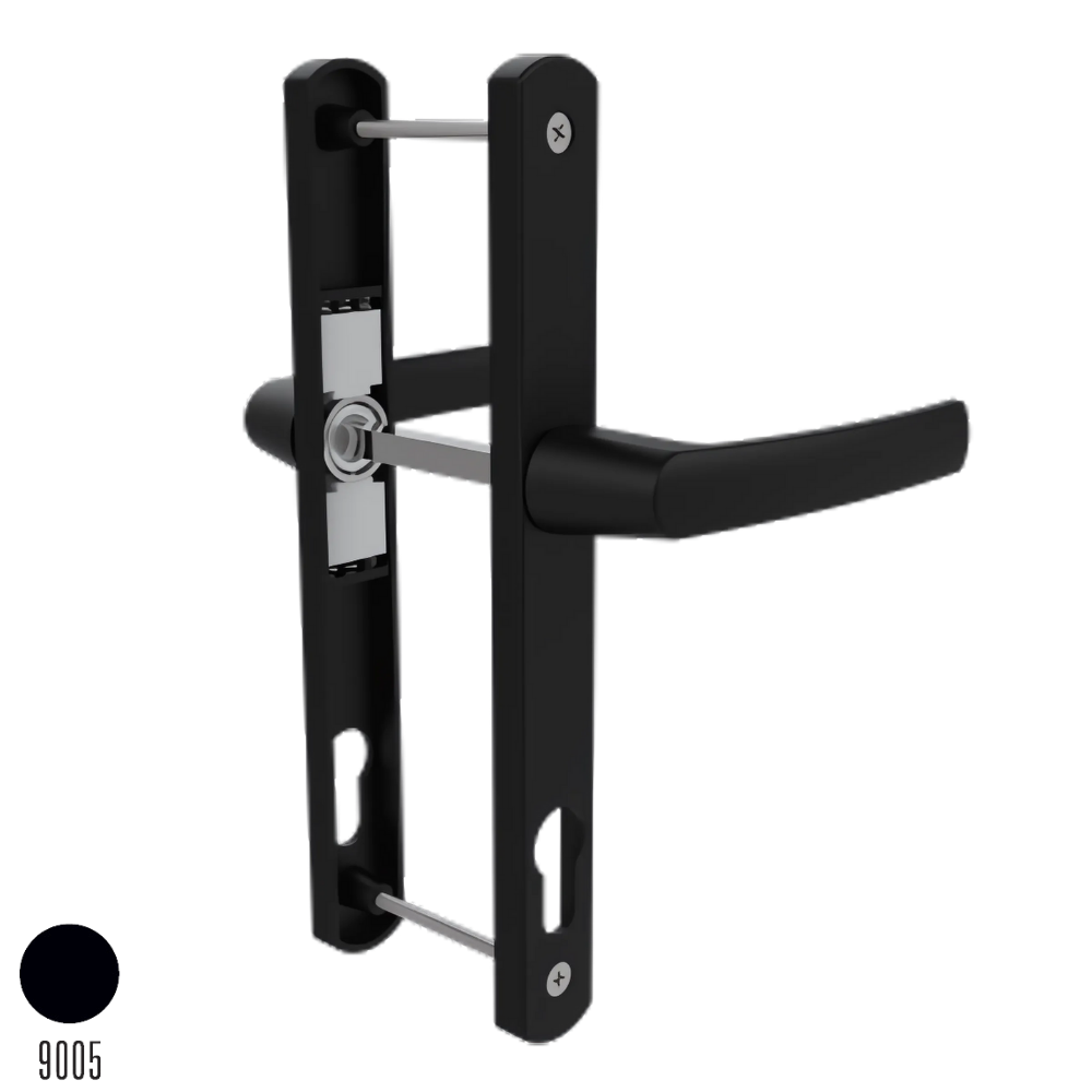 Lara Alm. Kapı Kolu Dar Uzun Siyahi