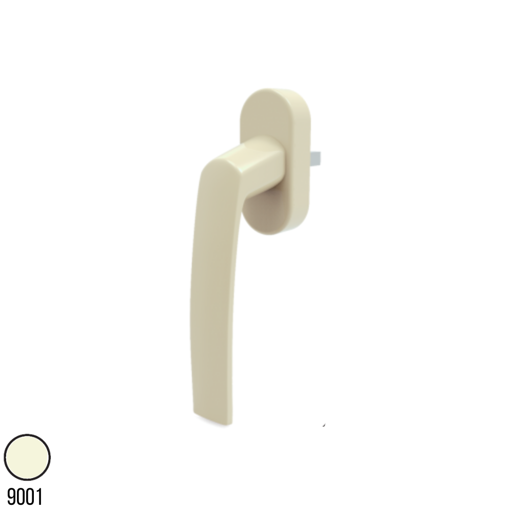 Milano Akustik Alüminyum Pencere Kolu Krem