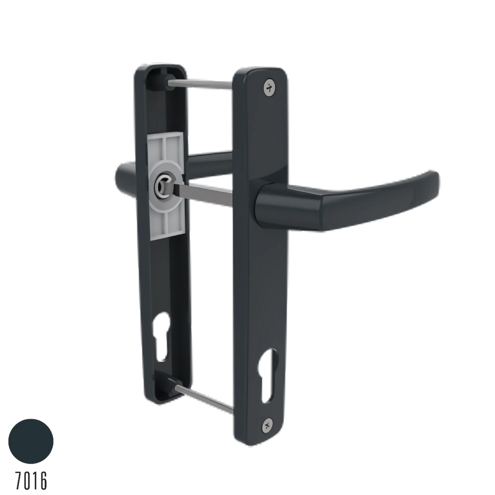 Milano Alüminyum Kapı Kolu Antrasit Gri