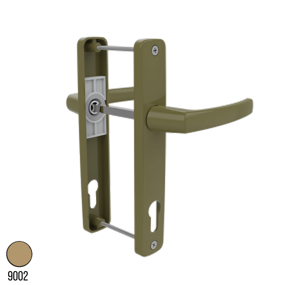 Milano Alüminyum Kapı Kolu Bronz