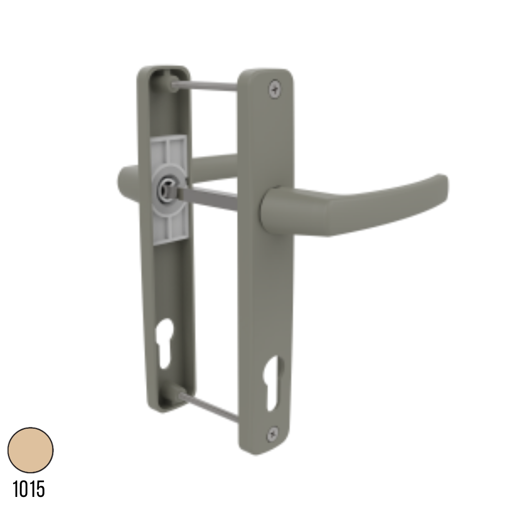 Milano Alüminyum Kapı Kolu Şampanya