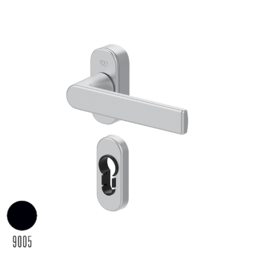 Monaco Alüminyum Basma Kol Sİyah