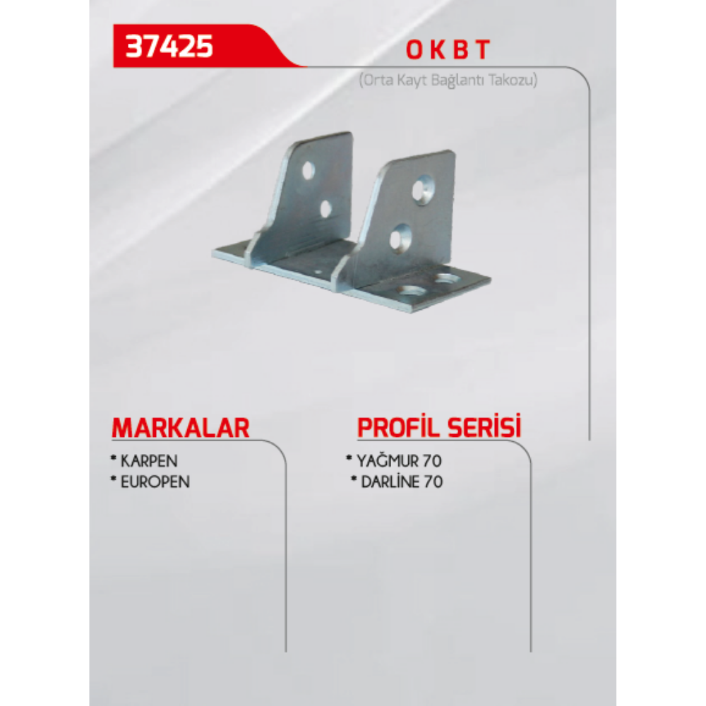 3AS Orta Kayıt Takozu 37/425