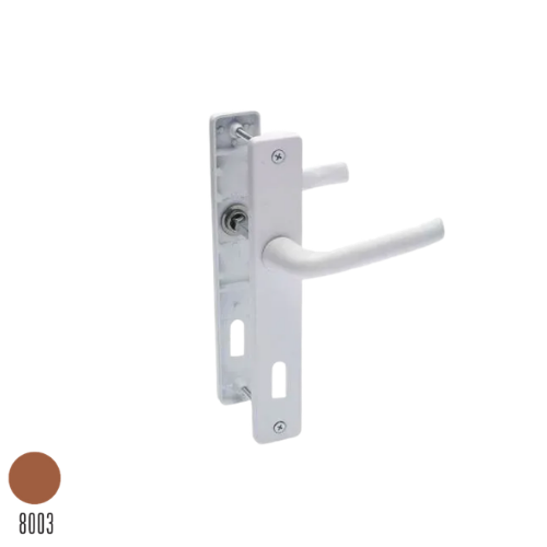 Safir Alüminyum PVC Oda Kapı Kolu A.meşe