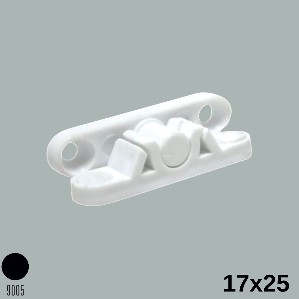 Sineklik Çıt Çıt Kapı 17*25 Siyah 100 Ad.