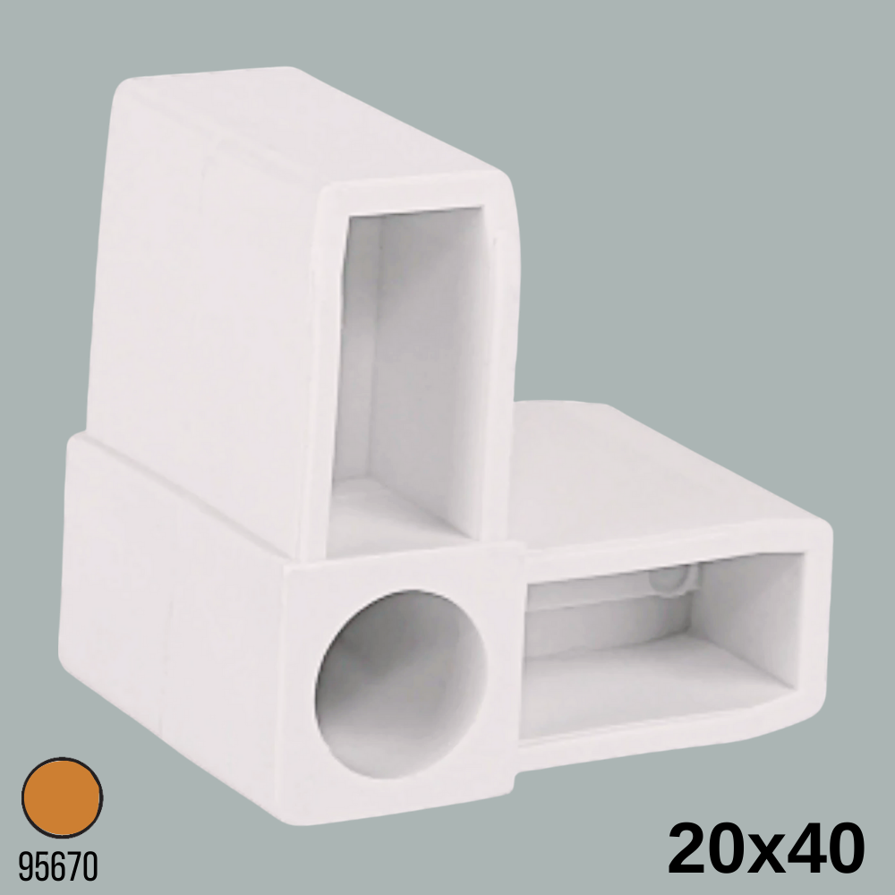 Sineklik Köşe Takozu 20*40 Maun